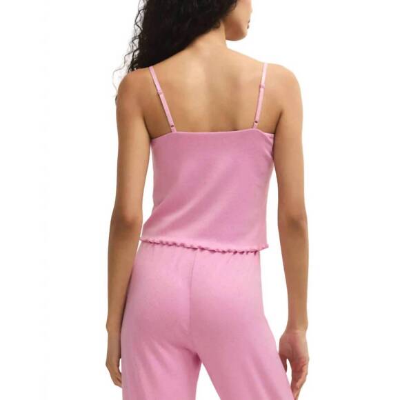 NEW Z SUPPLY heart felt cami top in light pink - Picture 4 of 5